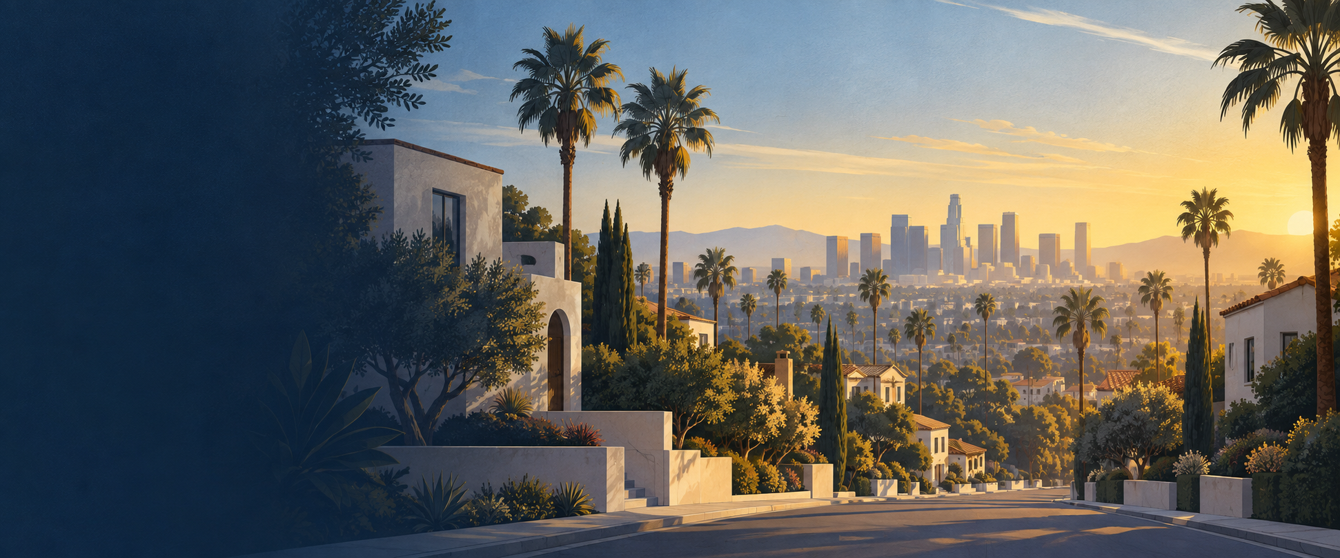 Editorial illustration for the 1223 W 69th Street live offer event